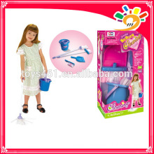 Novo plástico fingir brincar brinquedos limpeza jogo brinquedo brinquedos máquina de lavar roupa para meninas